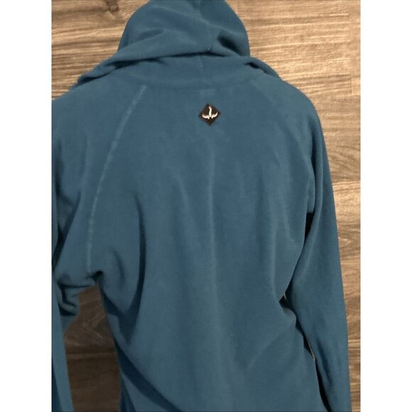 Prana Breathe Ruby Long-Sleeve Fleece V-Neck Pullover Sweatshirt Women's Large - Picture 9 of 10